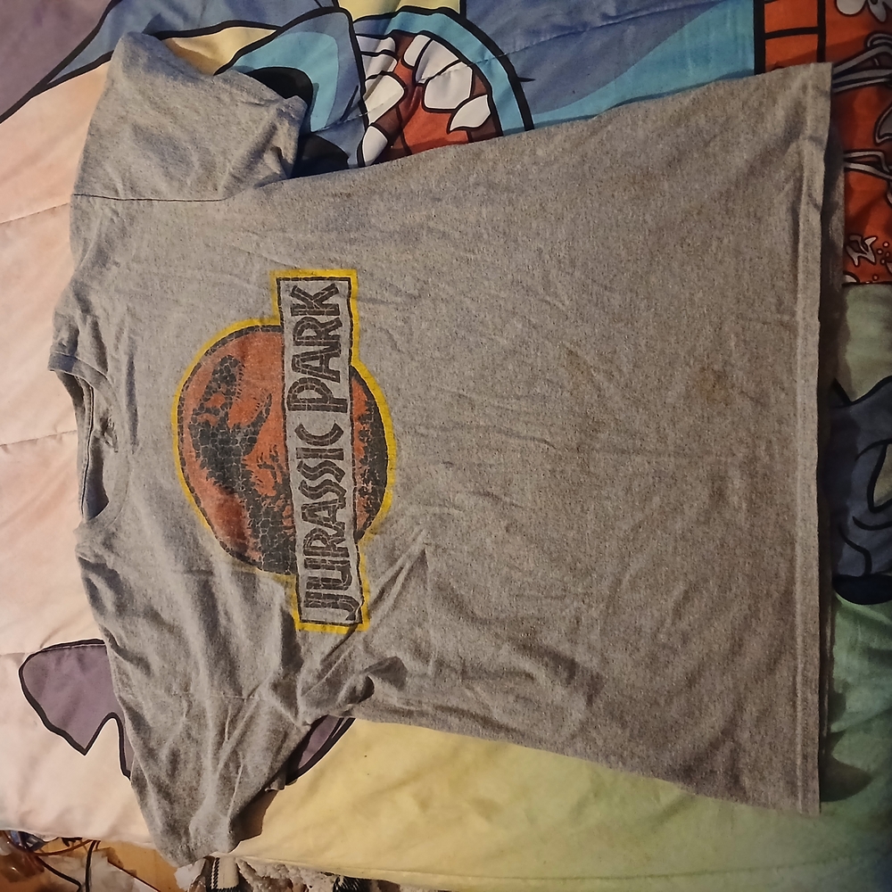 Jurassic Park Gray T-Shirt